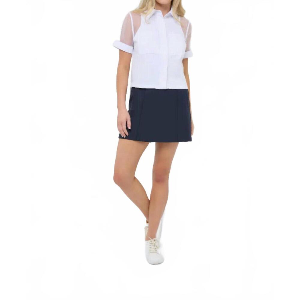 NEW ANATOMIE jade blouse in white